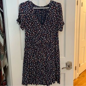 Madewell Floral Print Dress